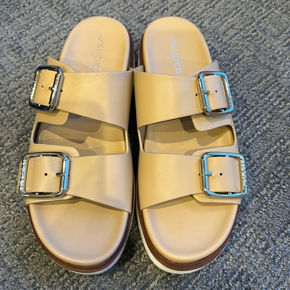 J Slides sandals sz 10.  Style is Bowie